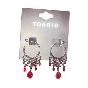 Torrid Spider Web Vampire Earrings